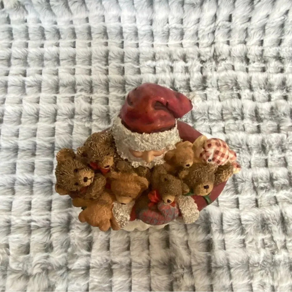 Lang & Wise  Classic Santa Collection "Bountiful Bears II" 1998 1st Edition #8 - Picture 6 of 14
